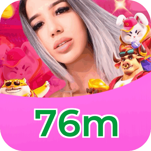 Plataforma 76m mostrando interface moderna, jogos certificados e recursos de segurança licenciados